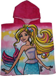 Barbie and Friends Mermaid Childrens Hooded Poncho