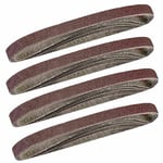 20 Assorted Sanding Air Belt Finger Sander Belts 13mm X 457mm