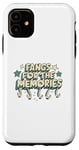 iPhone 11 Fangs For The Memories Funny Spooky Vampire Halloween Case