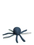 Fabelab Rattle - Octopus - Blue Spruce / Be Blå