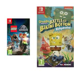 Lego Jurassic World NSW (Nintendo Switch) & SpongeBob Squarepants: Battle For Bikini Bottom - Rehydrated (Switch) (Nintendo Switch)
