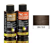 Joico Lumishine Demi Permanent Liquid Color - Natural Light Brown - 5N/5.0-2 oz by Joico