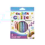 Carioca Glitterpennor 6 st