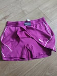 WOMENS NIKE COURT DRY 2in1 TENNIS SKIRT SIZE S (939320 564) PINK / WHITE
