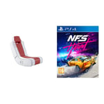X Rocker Hydra 2.0 Floor Rocker Gaming Chair with 2.0 Audio System (Red) + NFS Heat (PS4)