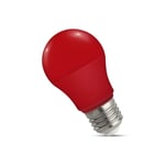 Spectrum LED Rød E27 LED-lampe 4,9 W WOJ14605