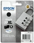 Genuine Epson 35XL BK Ink Cartridge for WorkForce Pro WF-4720DWF 4725DWF, Indate