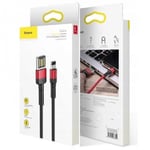 Baseus Cafule Cable Tough Durable 1m USB to Lighting Apple iPhone Charging Cable