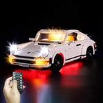 Yovso Lighting Set for Lego Porsche 911 Turb, LED Light Kit Compatible with Lego 10295 (LED Lights Only, No Lego)