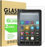 BNBUKLTD® (2 Pack) Compatible for Amazon Fire HD 10 Plus 2021 Tempered Glass Screen Protector Tablet