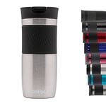 Contigo Byron Snapseal Travel Mug, Stainless Steel Thermal vacuum flask, leakproof tumbler, coffee mug with BPA free Easy-Clean Lid, 470 ml