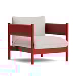 HAY - Arbour Club Armchair Mode 009 / Wine Red Lacquer Beech - Fåtöljer - Andreas Engesvik,Daniel Rybakken - MDF/Trä