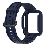 INF Byte av klockarmband för Xiaomi MI Watch Lite Redmi Watch 2 Mörkbl