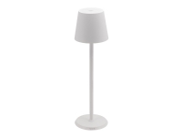 Lampe LED dæmpbar Feline med magnetisk ladekabel hvid,1 stk