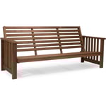 Gotland Soffa 3-Sits, Värmebehandlad Ask