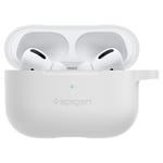 SPIGEN SILIKONE PASSER APPLE AIRPODS PRO 1/2 HVIT