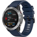 Fixed QuickFit silikonarmband, 22 mm, blå