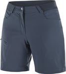 Salomon Women's Wayfarer Shorts Blue Nights, Blue Nights/, 40
