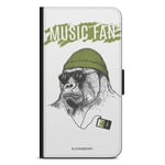 Xiaomi Redmi Note 9 Plånboksfodral - Music fan