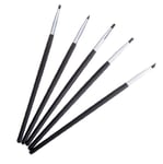 Dental Adhesive Composite Resin Cement Porcelain Tooth Silicone Brush Pen Dental Tools 5pcs