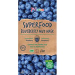 Earth Kiss Ansigtmaske Mud Superfood Blueberry 7Th Heaven - 10 g
