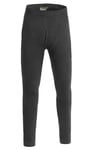 Pinewood Abisko Merino Underställsbyxor Herr Smoke Black 3XL