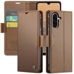CASEME Samsung Galaxy A26 5G Fodral med RFID-blockering - Brun