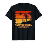 Surfing Vintage Snapper Rocks Beach Queensland Retro Surf T-Shirt