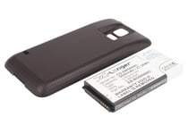 Batteri till Samsung Galaxy S5 mfl - 5.600 mAh - Svart
