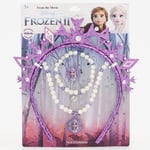 Claire's Parure de bijoux et diadème La Reine des Neiges 2 Disney - Violet