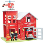 New Classic Toys brannstasjon med tilbehør
