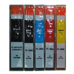 NOPAN-INK - x2 Toners - 602H (Noir) - Compatible pour Lexmark MX610de MX611dfe MX611dte MX310dN MX410de MX510de MX511de MX511dhe MX511dte MX611de MX611dhe