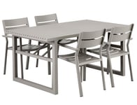 Brafab - Vevi Matgrupp 160x90 cm Khaki ink 4st Delia Karmstolar