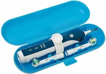 Plastic Electric Toothbrush Travel Case For Oral-b Pro Series - Just Box Blue
