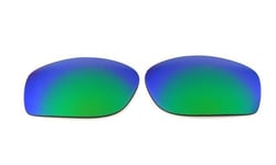 NEW POLARIZED REPLACEMENT GREEN LENS FOR OAKLEY FIELD JACKET SUNGLASSES