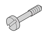 Schroff Flänsbult, Kryssinstick/Spår (M2,5X11), Rostfritt Stål