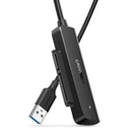UGREEN USB-A til 2,5" SATA III 3.0 HDD SSD-adapter, 50 cm