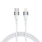 Wozinsky USB-C till Lightning kabel 27W PD, 2m - Vit