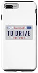 iPhone 7 Plus/8 Plus New Driver's License Licensed to Drive Est. 2024 Car Place Case