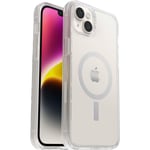 Otterbox iPhone 14 Stöttåligt MagSafe-skal Symmetry Plus, genomskinlig