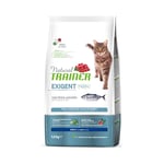 2,4 kg + 600 g på köpet! 2 x 1,5 kg Natural Trainer kattfoder - Adult Exigent med blåfisk