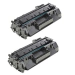 Compatible Multipack HP LaserJet Pro 400 MFP M425dw Printer Toner Cartridges (2 Pack) -CF280A