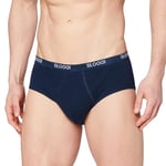 Sloggi Men's Basic Midi Knickers, Blue, 32 UK