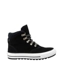 Converse Chuck Taylor All Star Ember Hi Womens Black Boots Leather (archived) - Size UK 3.5