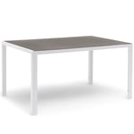 Hånger matbord vit 140x90 cm