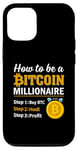 iPhone 15 Pro How To Be A Bitcoin Millionaire Buy BTC HODL Profit Case
