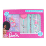 Barbie Homework Journal School Activity Set with Stickers, Eraser and Pen