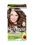 Garnier Nutrisse Ultra Crème 5.0 Medium Brown Beauty Women Hair Care Color Treatments Nude Garnier