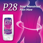 P28 EXPRESS PERIOD & MENSTRUAL PAIN RELIEF GEL HELPS PMT PAIN LEG BACK SICKNESS