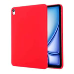 Liquid silikondeksel iPad Air 11 (2024) - China Red